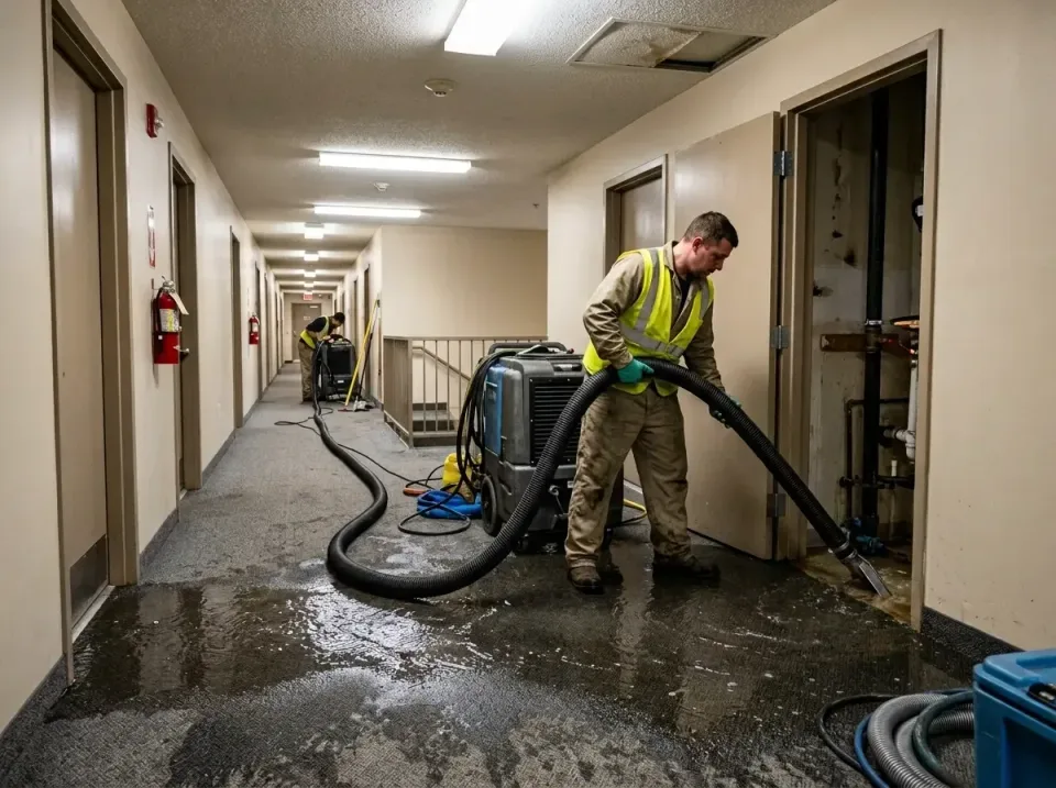 multi-unit-apartment-hallway-f-005 — frequently asked questions, Emergency Burst Pipe Water Extraction & Removal in Acushnet…